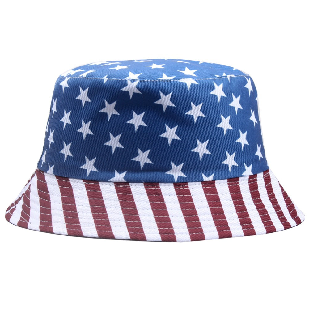TheCapSpot - American Flag Bucket Hat