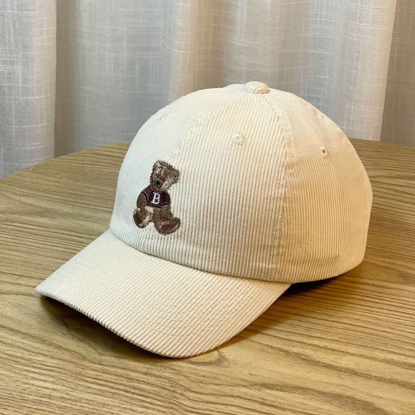 TheCapSpot - Bear Corduroy Cap