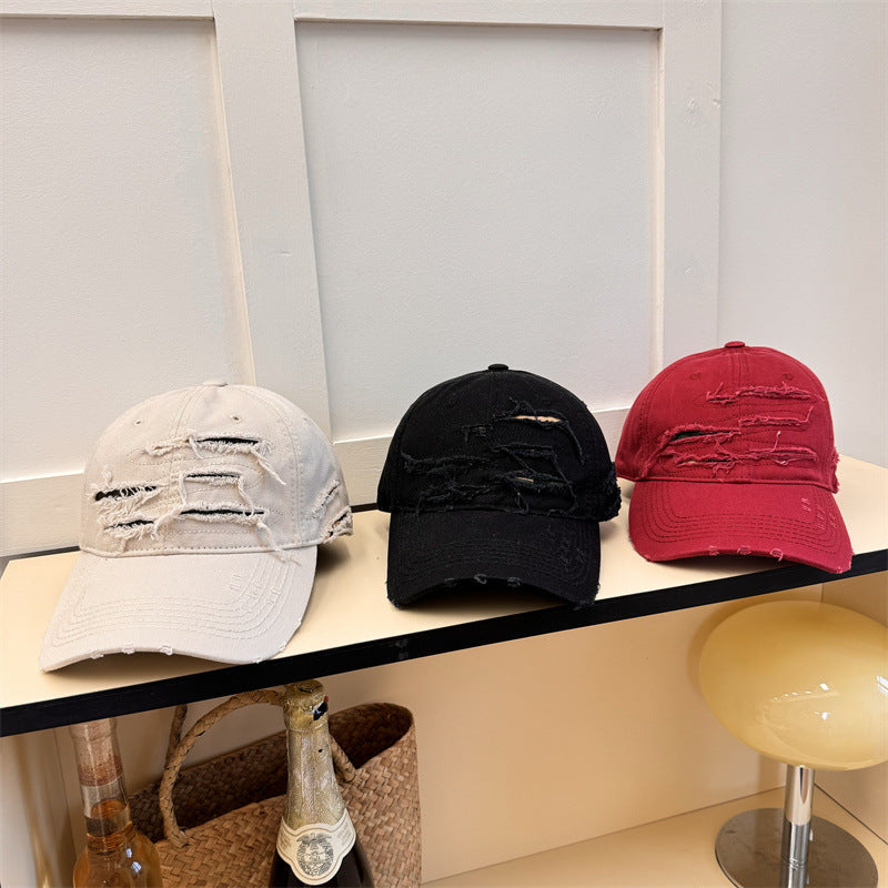 TheCapSpot - Ripped Soft Top Baseball Cap
