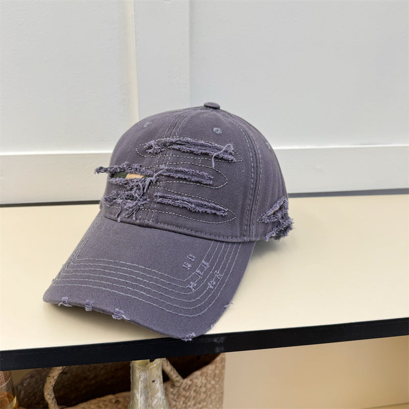 TheCapSpot - Ripped Soft Top Baseball Cap