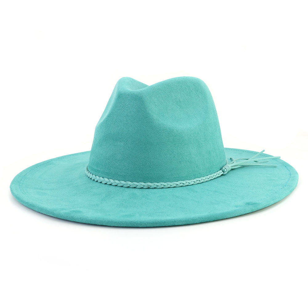 TheCapSpot - Broad Brimmed Suede Hat