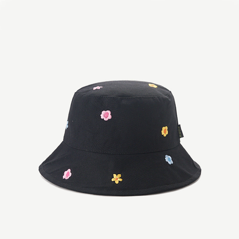 TheCapspot - Flower Embroidered Bucket Hat