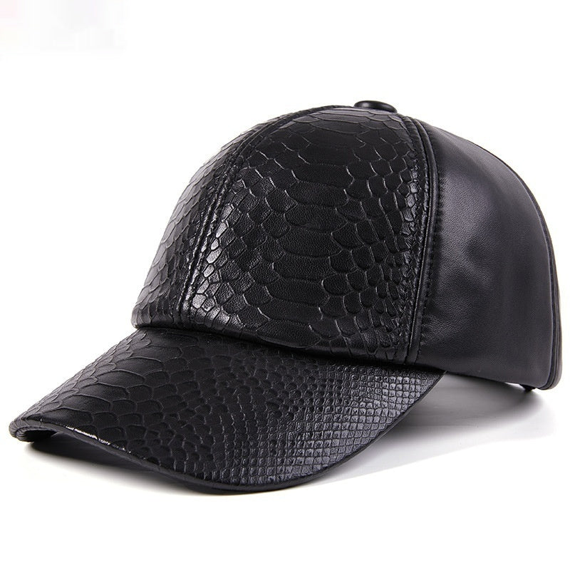 TheCapSpot - Leather Textured Cap