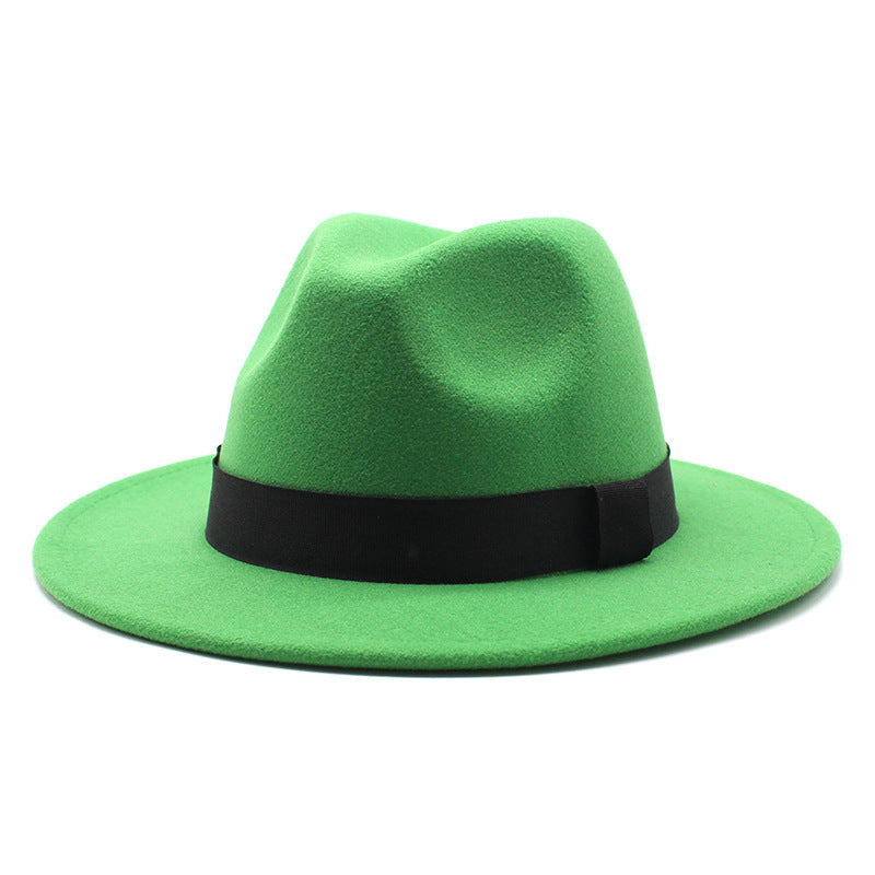 TheCapspot - Flat Brim Fedora Hat