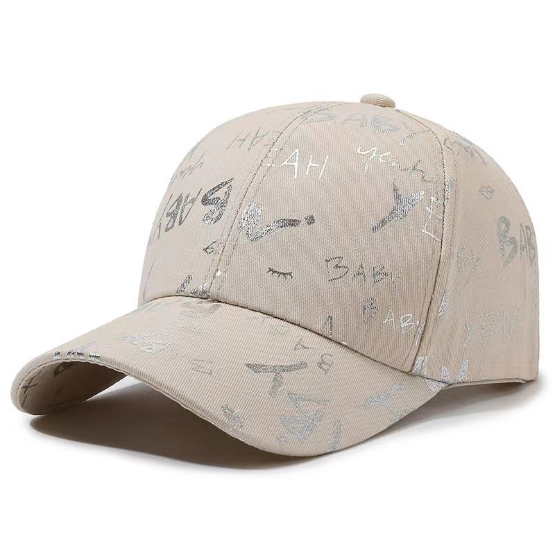 TheCapSpot - Graphic Letter Baseball Cap