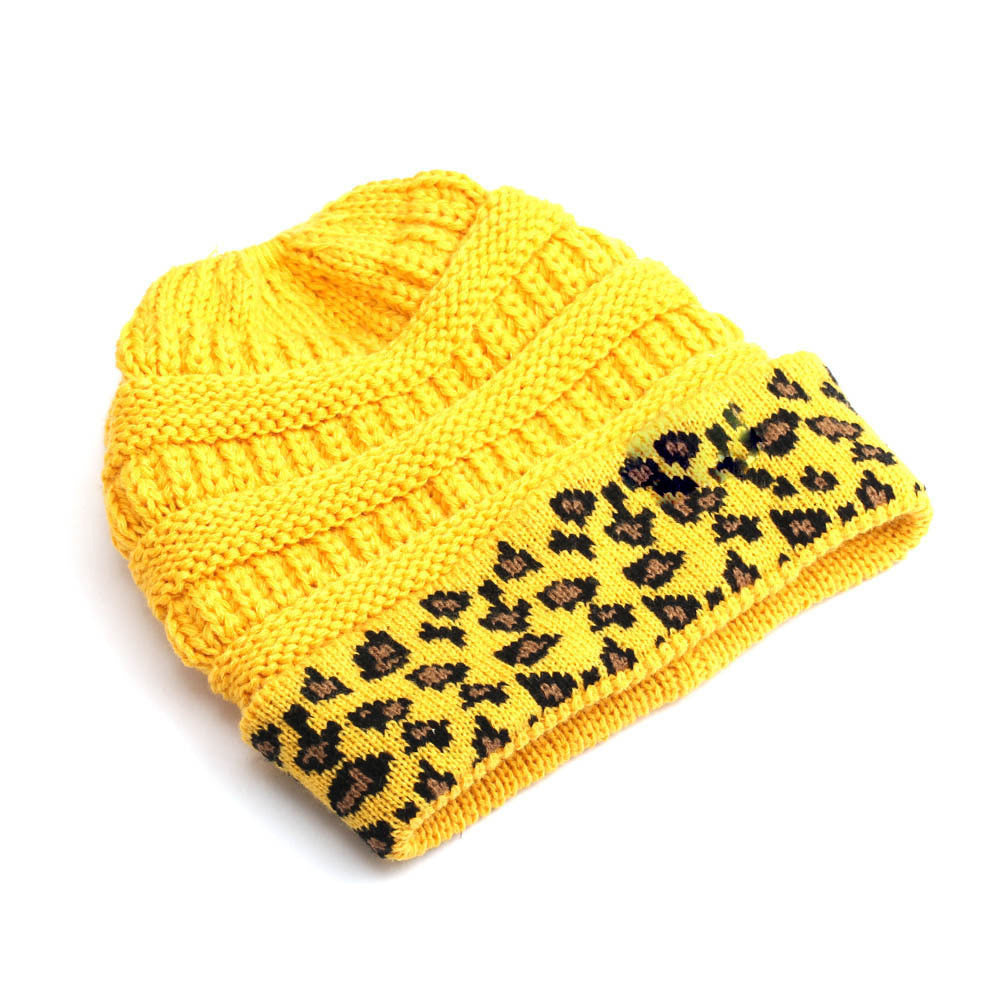 TheCapSpot - Tarver Leopard Print Stocking Cap