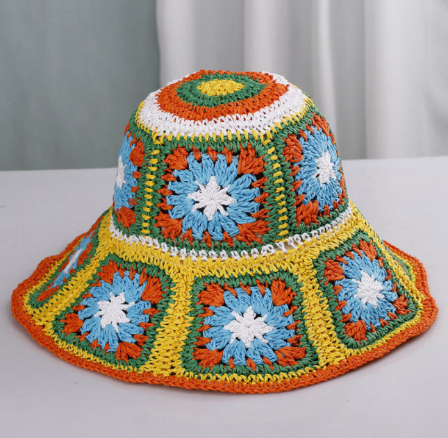 TheCapSpot - Woven Straw Bucket Hat