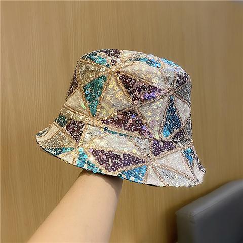 TheCapSpot - Sequined Bucket Hat