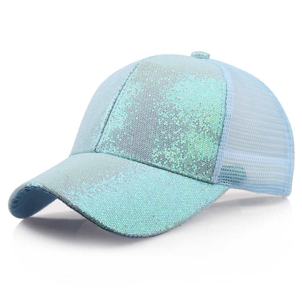 TheCapSpot - Glittering Mesh Cap