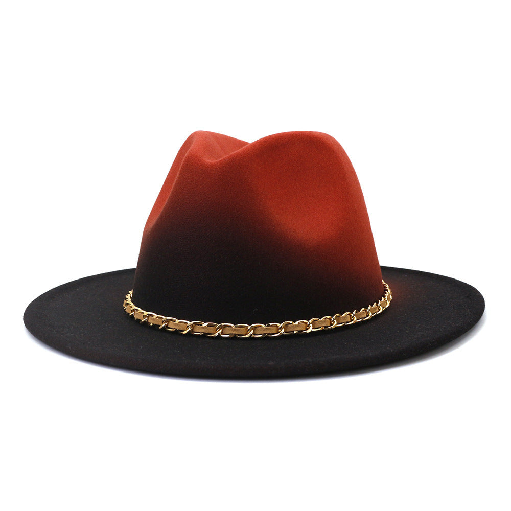 TheCapSpot -Painted Woolen Fedora