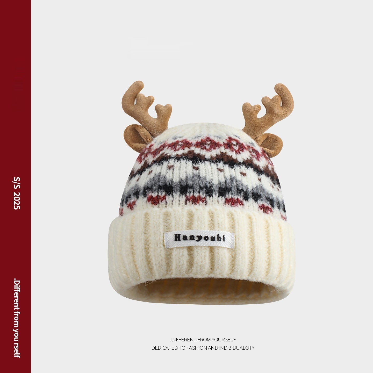 TheCapSpot - Harpool Christmas Antlers Beanie
