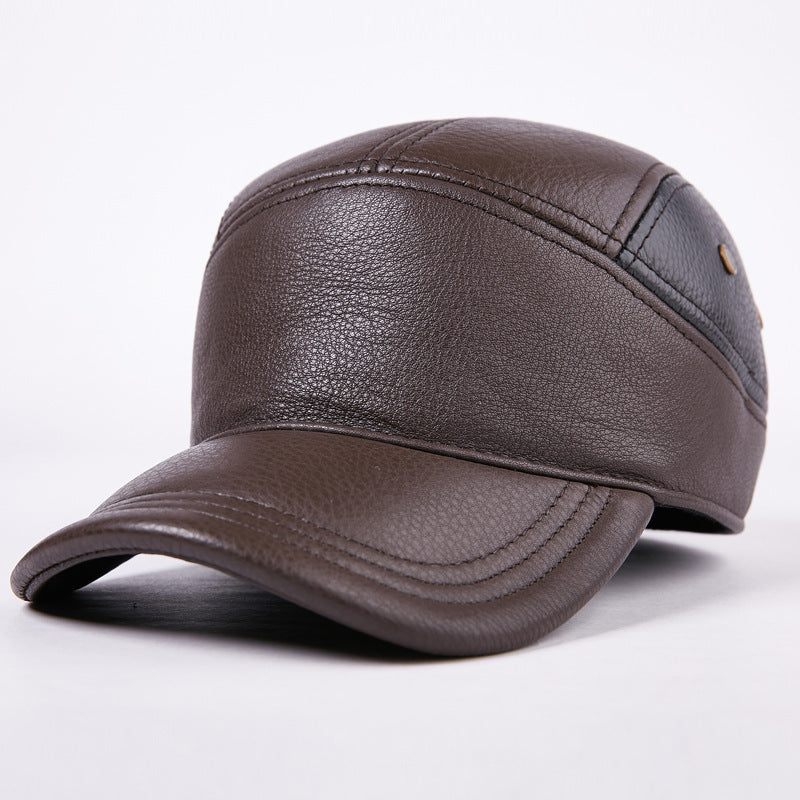 TheCapSpot - Leather Winter Cap