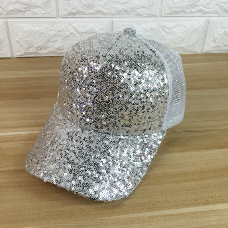 TheCapSpot Sequined Baseball Cap