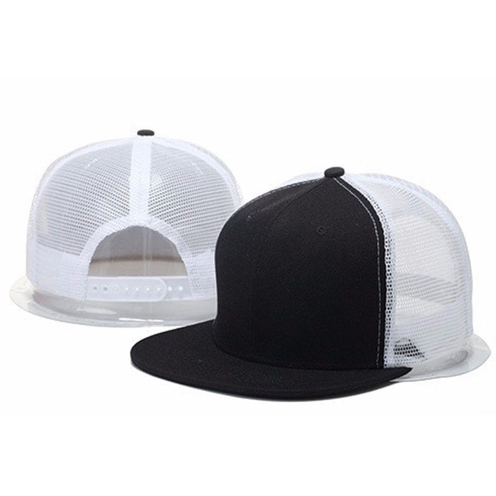 TheCapSpot - Adjustable Pure Color Casual Flat-brimmed Cap Hat