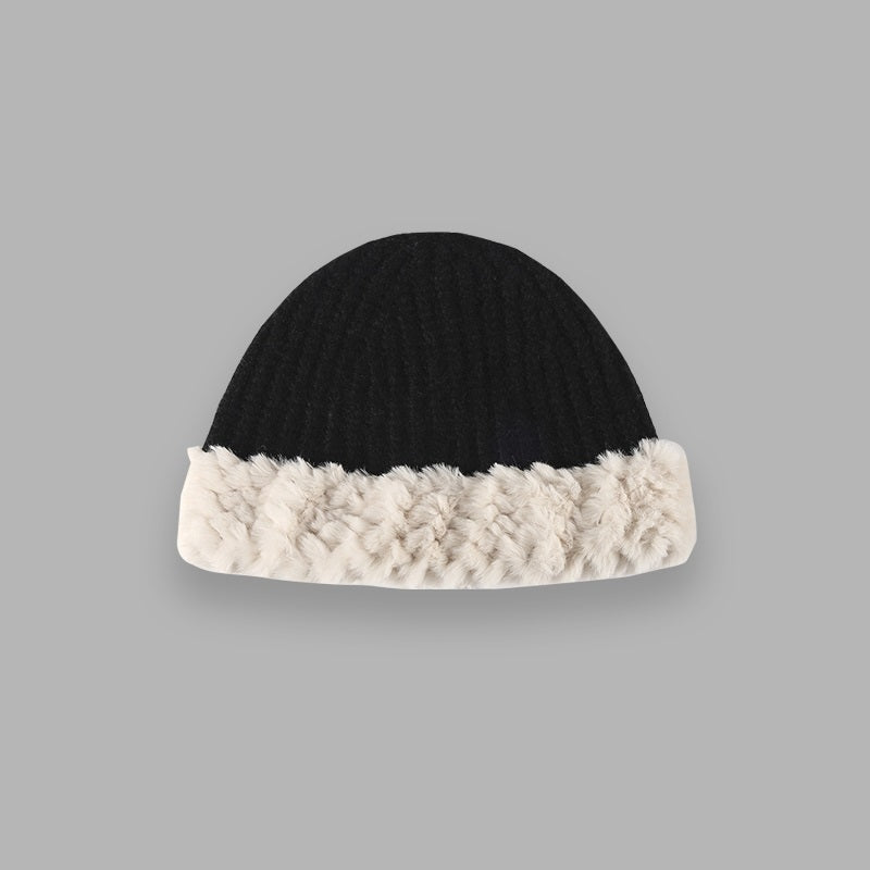 TheCapSpot - Versatile Warm High Elastic Knitted Hat Women