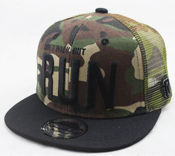 TheCapSpot - Run Letter Baseball Cap