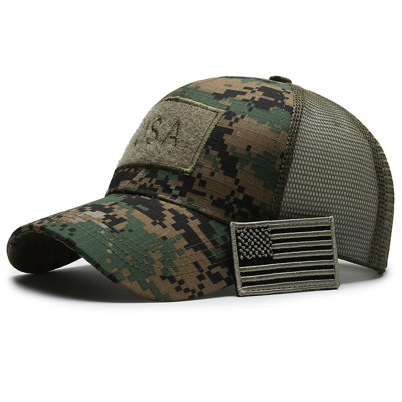 TheCapSpot- Velcro Camoflouge Baseball Hat