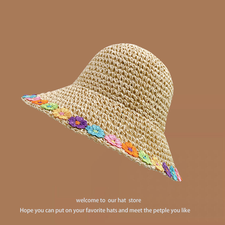 TheCapSpot - Woven Straw Bucket Hat