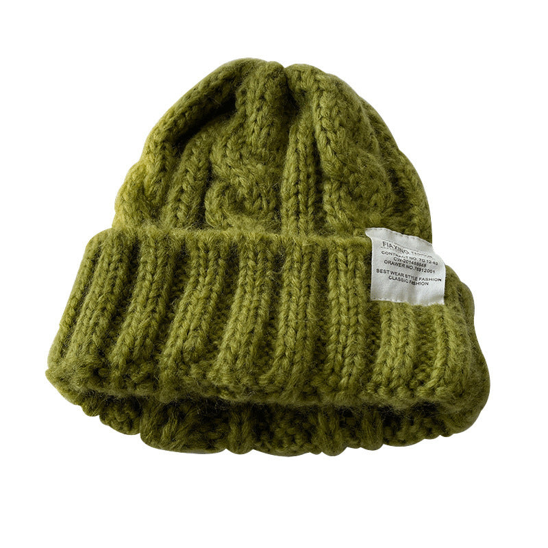 TheCapSpot - Solid Color Thick Knitted Stocking Cap