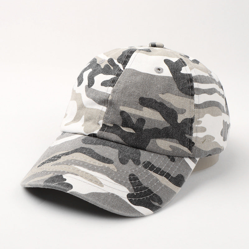 TheCapSpot - Denim Washed Camo Hat