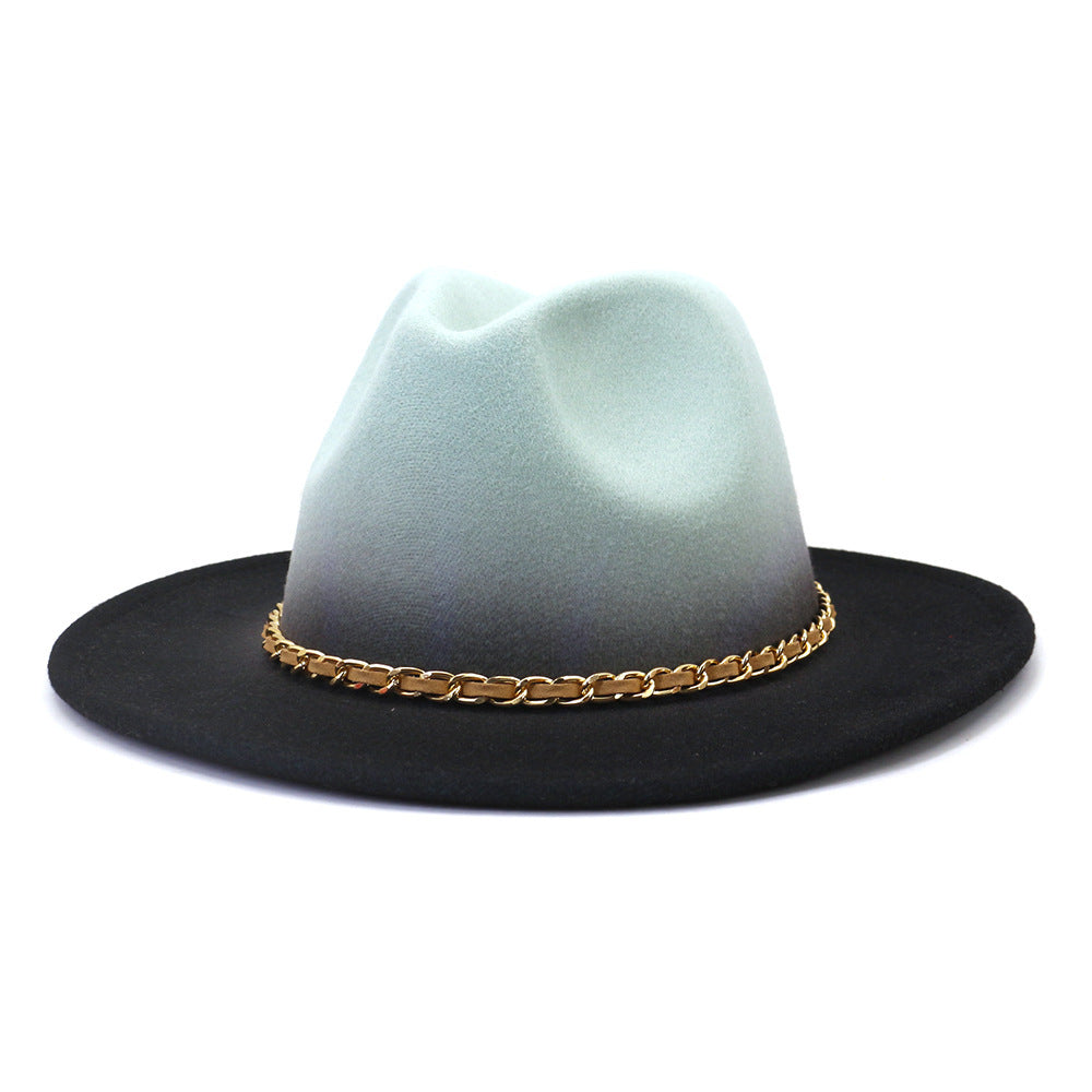 TheCapSpot -Painted Woolen Fedora
