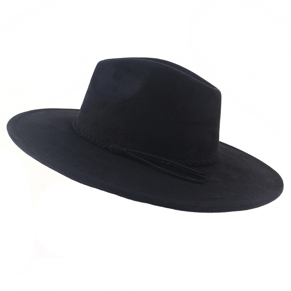 TheCapSpot - Broad Brimmed Suede Hat