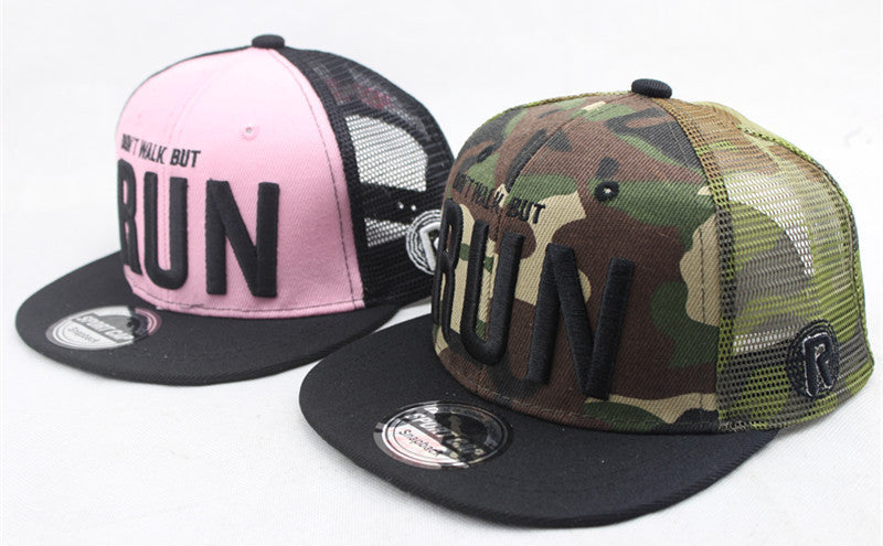 TheCapSpot - Run Letter Baseball Cap