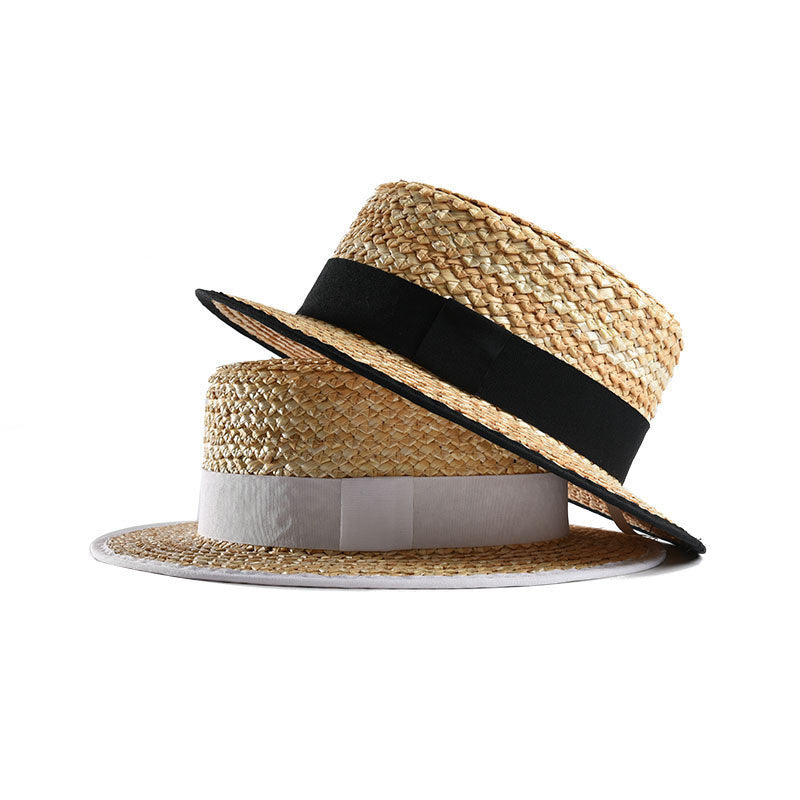 TheCapSpot - Straw Flat Beach Hat