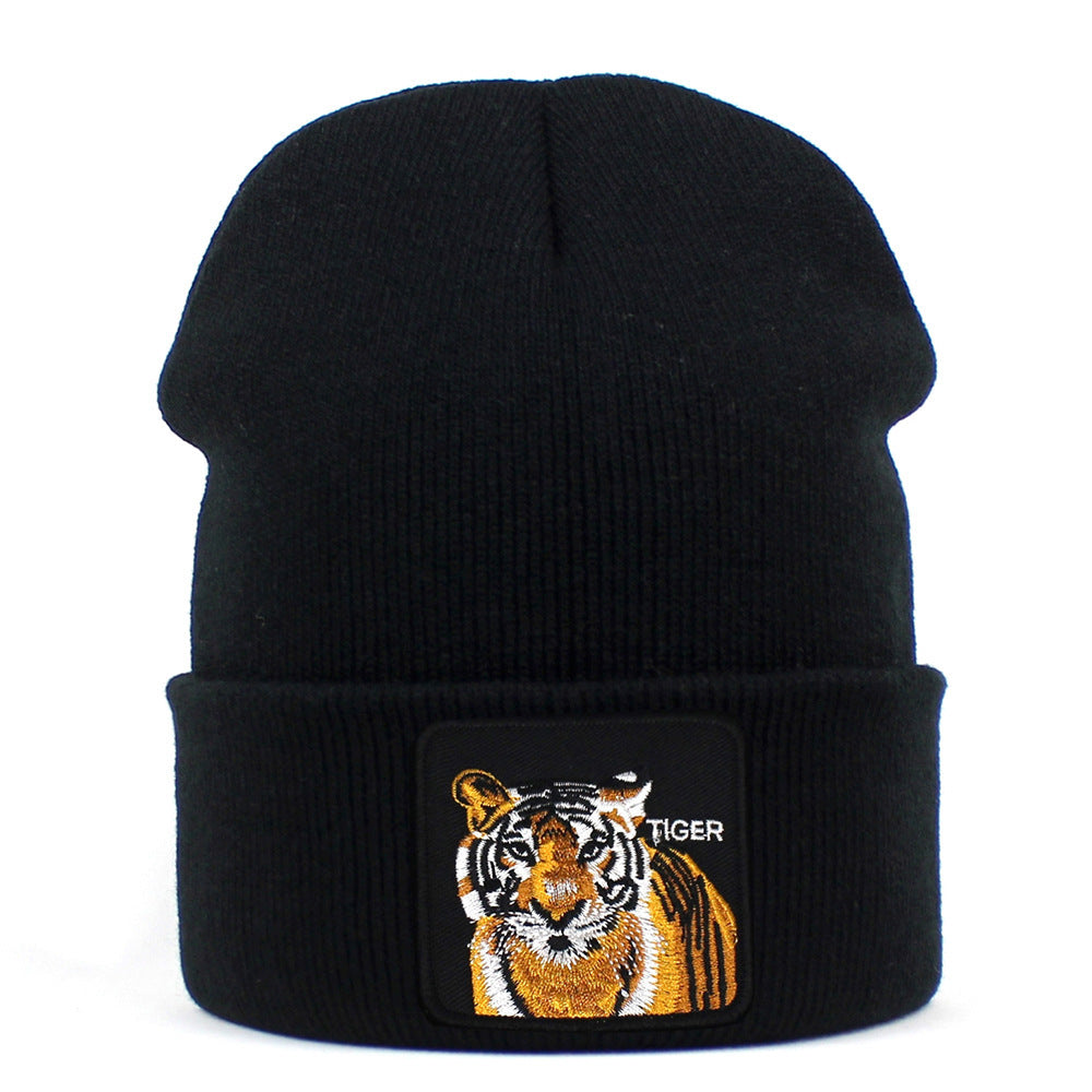 TheCapSpot - Black Knitted Hat Outdoor Curling Warm
