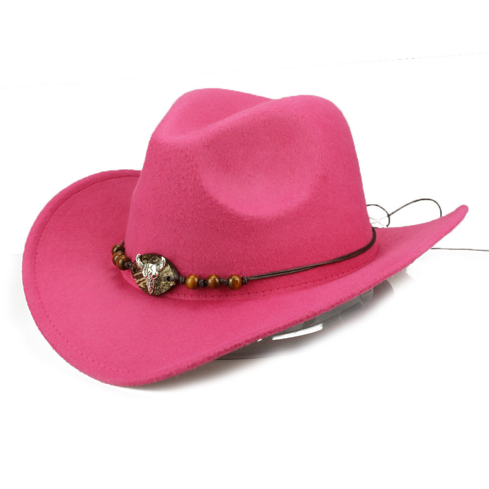 TheCapSpot - Beaded Cowboy Style Hat