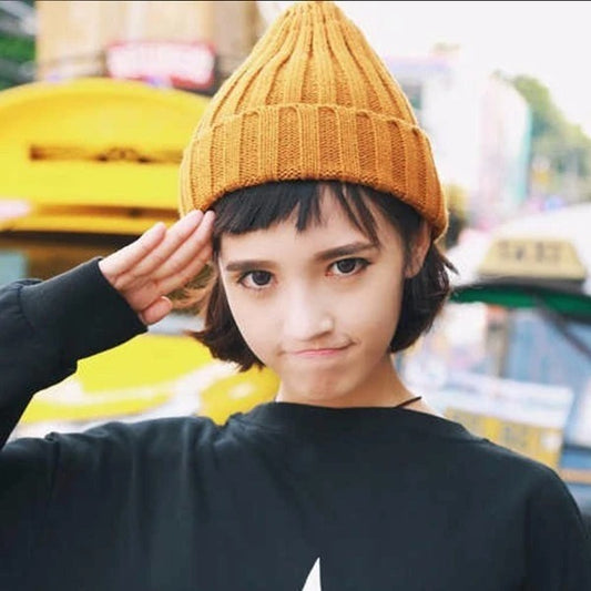 TheCapSpot - Warm Knitted Woolen Cap