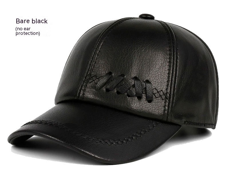 TheCapSpot - Crocodile Pattern Leather Cap