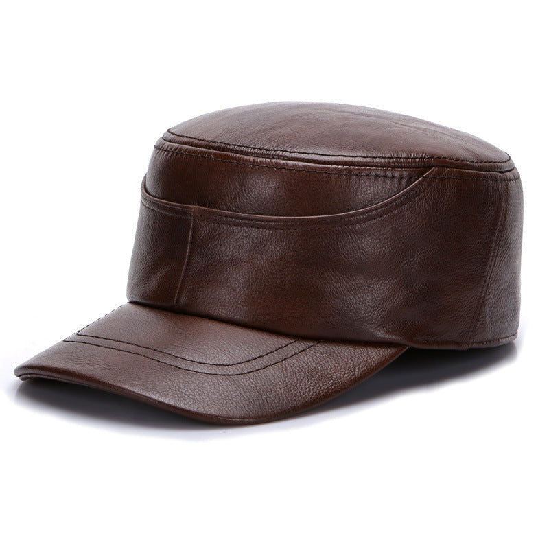 TheCapSpot - Leather Baseball Cap