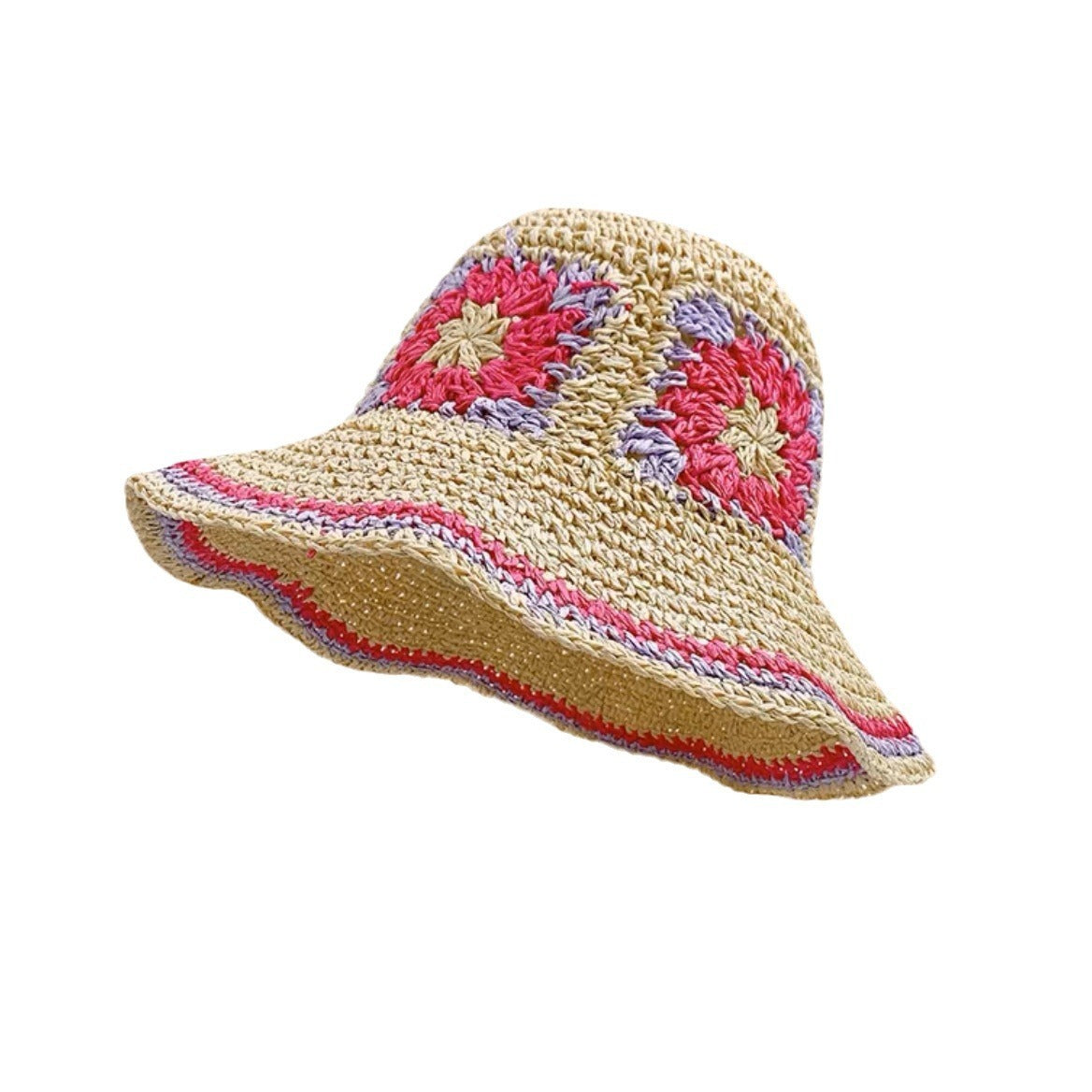 TheCapSpot - Woven Straw Bucket Hat