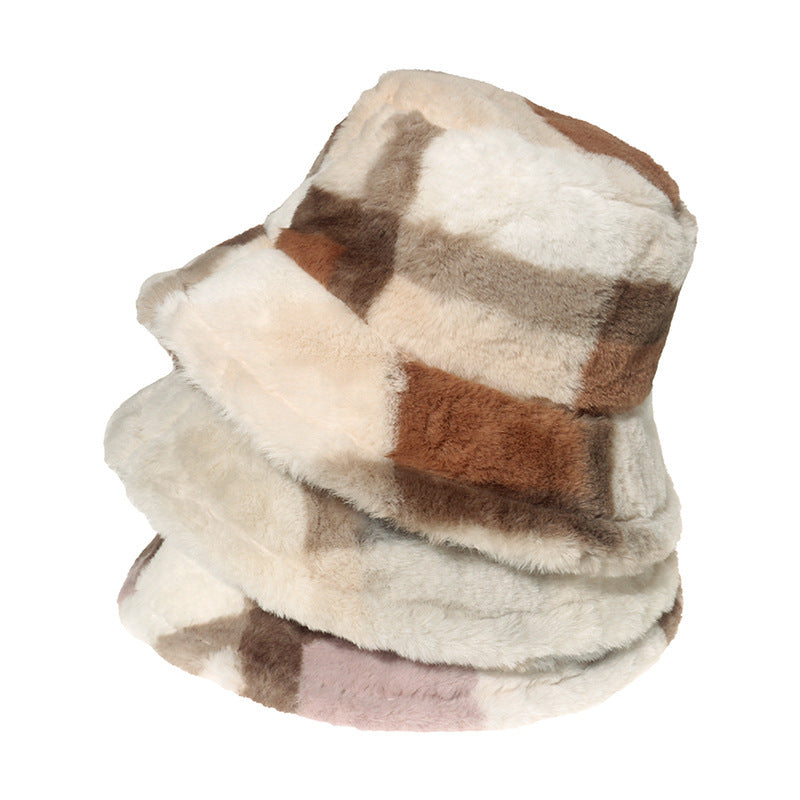 Rabbit Fur Warm Temperament All-match Hat