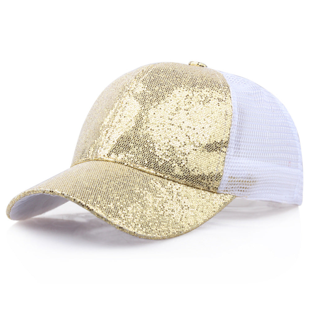 TheCapSpot - Glittering Mesh Cap