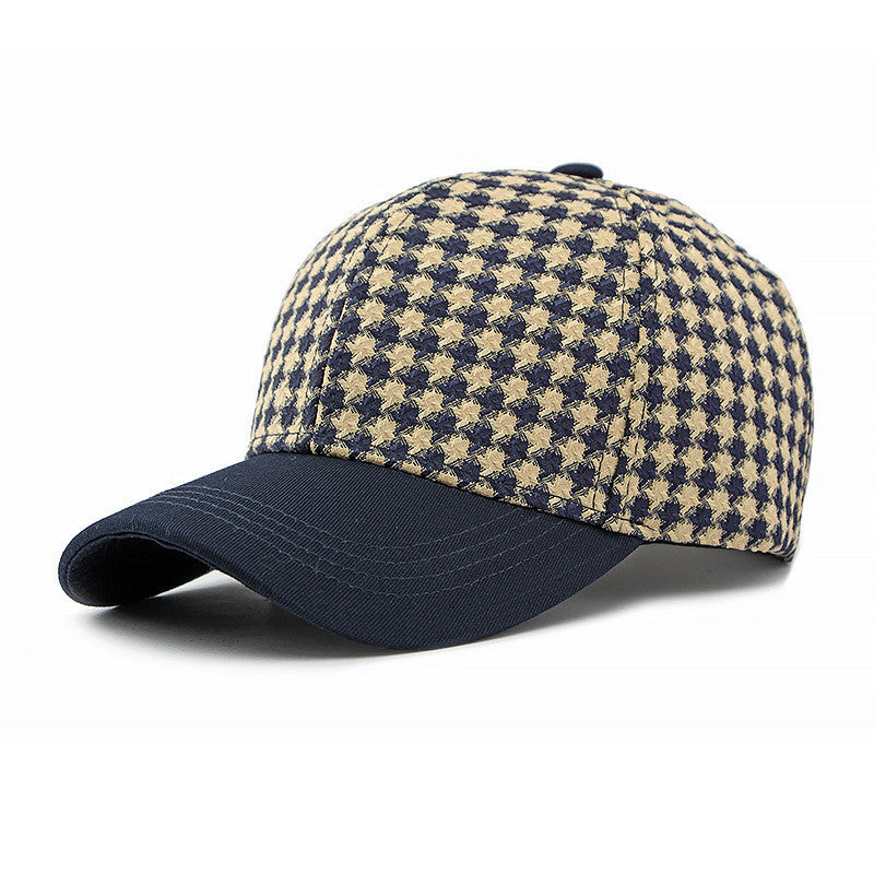 Women's Fashion Patchwork Retro Baseball Cap