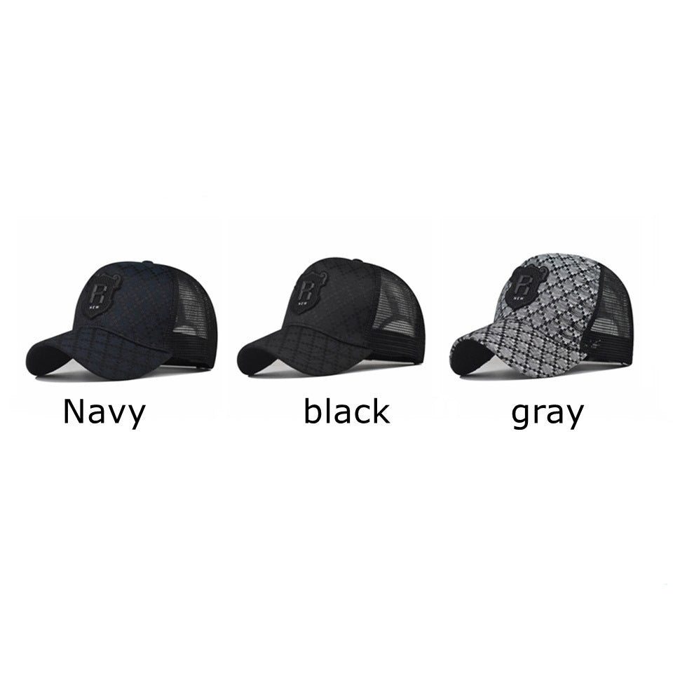 TheCapSpot - Plaid Fashion Baseball Cap