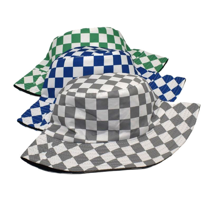TheCapSpot - Checkered Bucket Hat