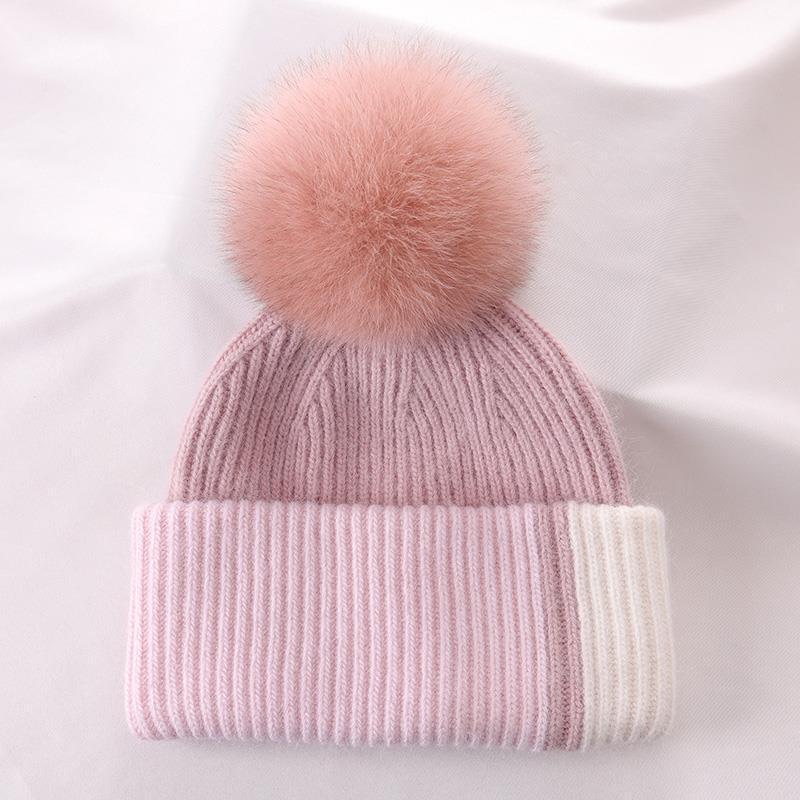 TheCapSpot - Rabbit fur Stocking Cap