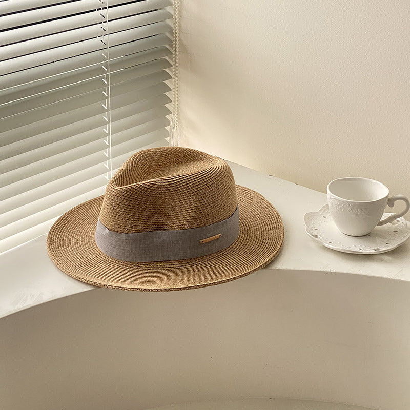 TheCapSpot - Straw Top Hat