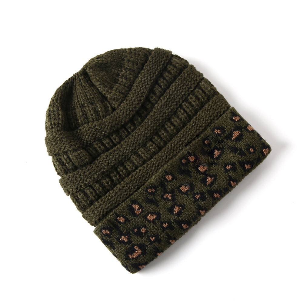 TheCapSpot - Tarver Leopard Print Stocking Cap