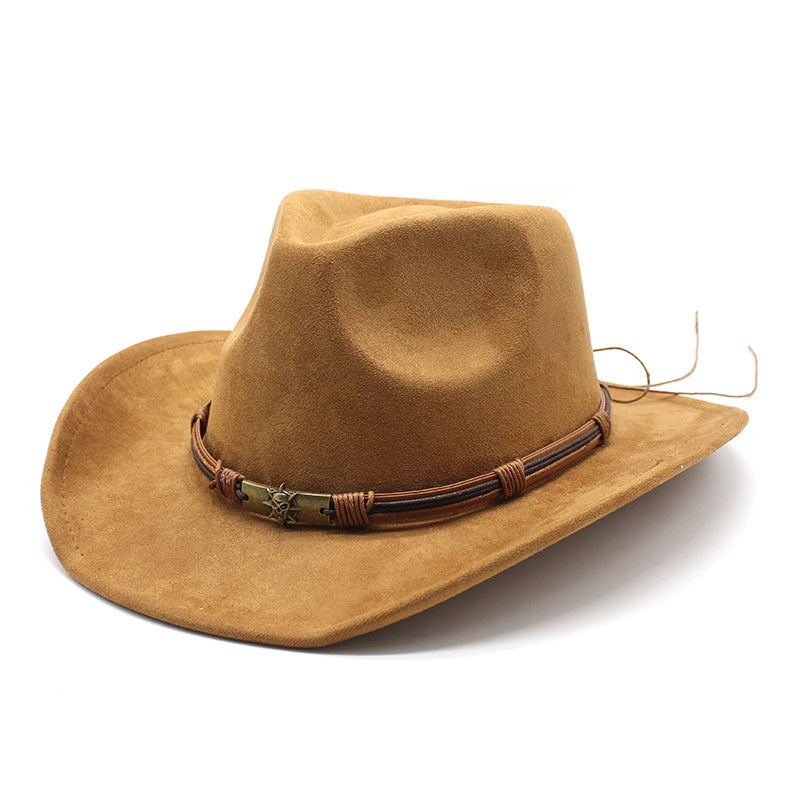 TheCapSpot - Suede Western Cowboy Hat
