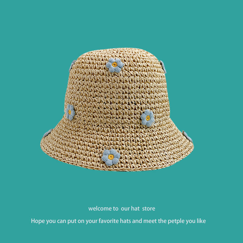 TheCapSpot - Woven Straw Bucket Hat