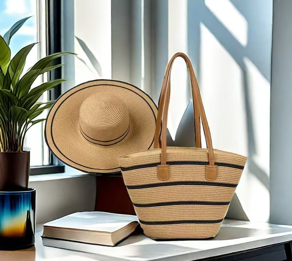 TheCapSpot - Tan Straw Hat