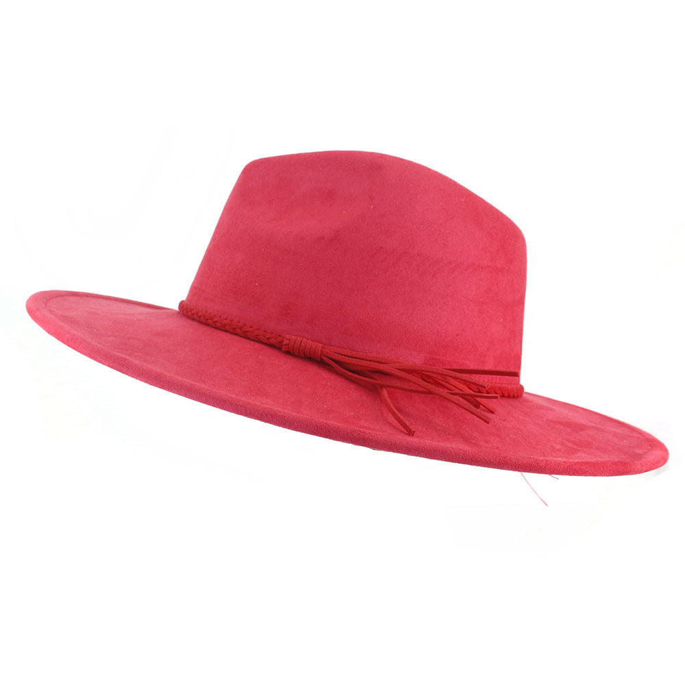 TheCapSpot - Broad Brimmed Suede Hat