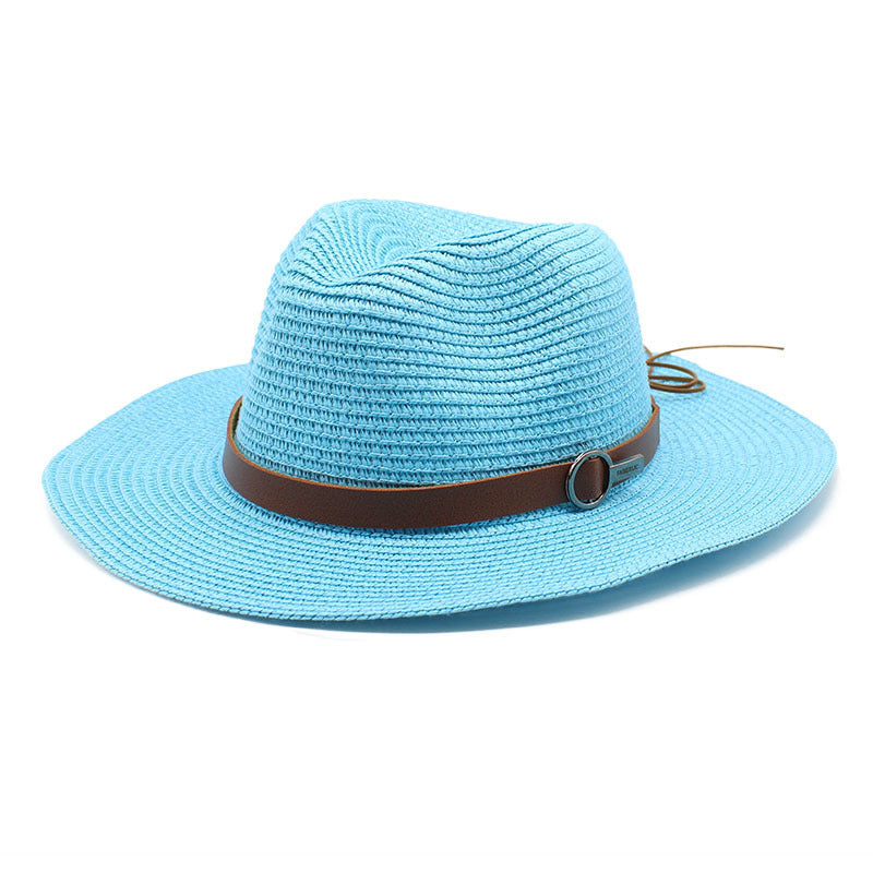 Sun Protection Travel Vacation Beach Woven Denim Top Hat