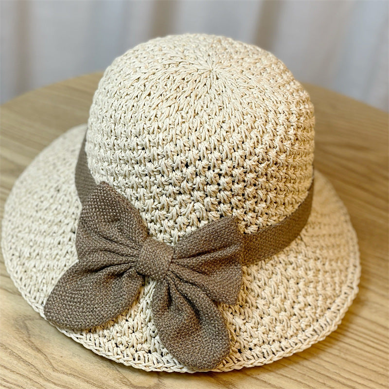 TheCapSpot - Summer Sun-proof Flower Lace Straw Hat For Children