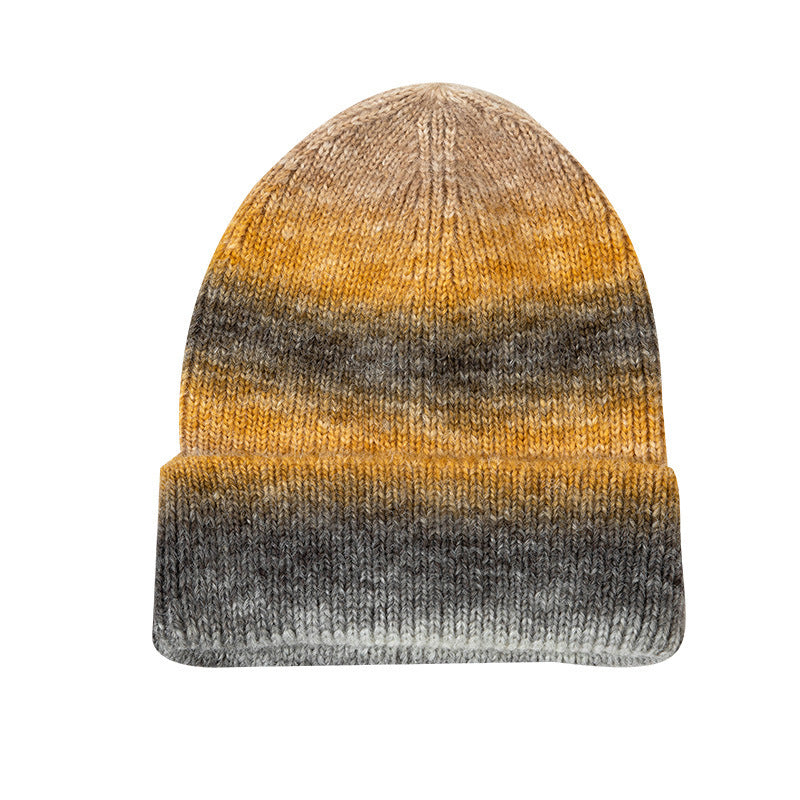 TheCapSpot - Tie-dye Knitted Pullover Hat