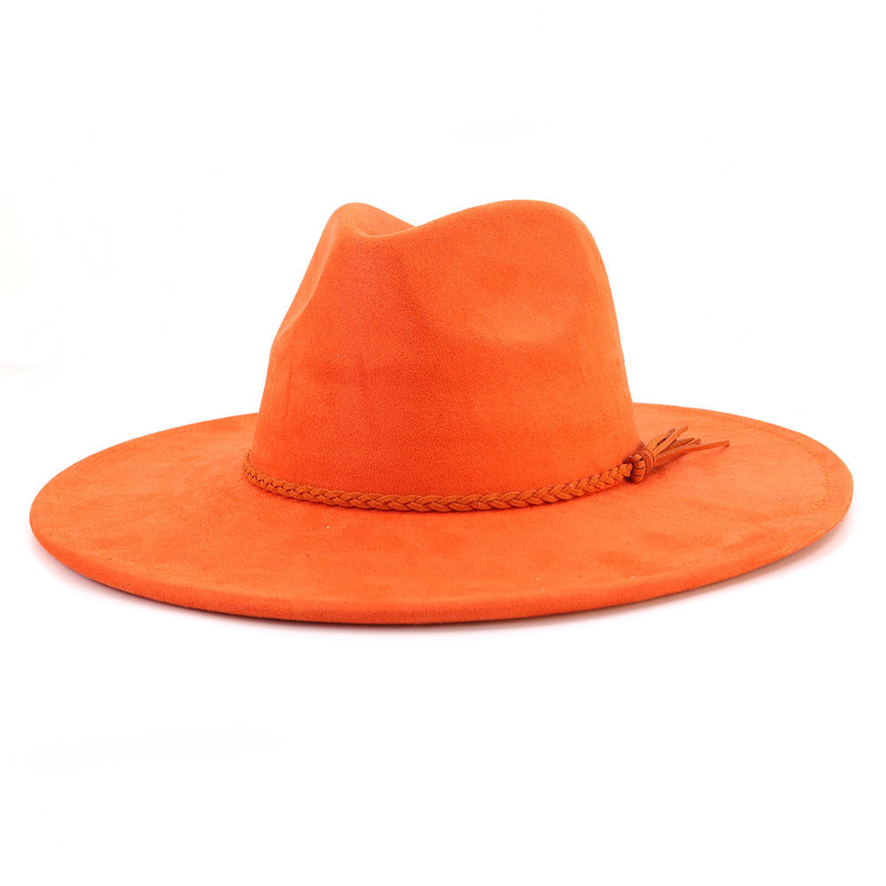 TheCapSpot - Broad Brimmed Suede Hat